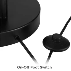 360 Lighting Modern Arc Floor Lamp With USB Charging Port 72" Tall Black White Linen Drum Shade For Living Room Reading House Home 11 360 Lighting Modern Arc Floor Lamp With USB Charging Port 72" Tall Black White Linen Drum Shade For Living Room Reading House Home -360 Lighting Outlet Store GUEST 0a424458 0b6c 4aeb 9009 e2448c019225 1