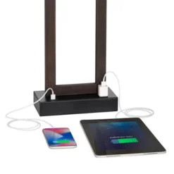 360 Lighting Todd Modern Table Lamps 30" Tall Set Of 2 Bronze With USB And AC Power Outlet In Base Oatmeal Shade For Bedroom Living Room Bedside Desk -360 Lighting Outlet Store GUEST 0ac4e8f0 9804 47ad b716 015366bb144a