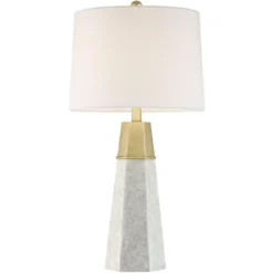 360 Lighting Julie Modern Table Lamps 27 1/2" Tall Set Of 2 Faux Marble Gold Tapered Column Fabric Drum Shade For Bedroom Living Room Bedside Office 14 360 Lighting Julie Modern Table Lamps 27 1/2" Tall Set Of 2 Faux Marble Gold Tapered Column Fabric Drum Shade For Bedroom Living Room Bedside Office -360 Lighting Outlet Store GUEST 0aebe3bc 5223 4def b725 6216e306e528