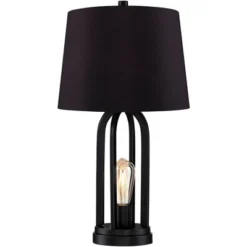 360 Lighting Marcel Industrial Table Lamps 24 1/4" High Set Of 2 With USB Charging Port And Nightlight LED Black Drum Shade For Bedroom Bedside Desk 12 360 Lighting Marcel Industrial Table Lamps 24 1/4" High Set Of 2 With USB Charging Port And Nightlight LED Black Drum Shade For Bedroom Bedside Desk -360 Lighting Outlet Store GUEST 0b672ab0 8051 45be 9d15 22ba9a7ef350