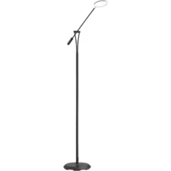 360 Lighting Traditional Pharmacy Floor Lamp LED Dimmable 62" Tall Black Adjustable Arm For Living Room Reading Bedroom Office -360 Lighting Outlet Store GUEST 1258ee02 c532 489c be34 672b135b8edc