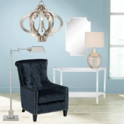 360 Lighting Waylon Modern Table Lamp 28" Tall Textured Mercury Glass Off White Tapered Drum Shade For Bedroom Living Room Bedside Nightstand Office 12 360 Lighting Waylon Modern Table Lamp 28" Tall Textured Mercury Glass Off White Tapered Drum Shade For Bedroom Living Room Bedside Nightstand Office -360 Lighting Outlet Store GUEST 149f8c89 867f 40da 8113 240f6d01df0c