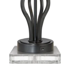 360 Lighting Heather Modern Table Lamps Set Of 2 With Square Risers 27 1/4" Tall Dark Iron USB Charging Port Burlap Drum Shade For Bedroom Living Room 6 360 Lighting Heather Modern Table Lamps Set Of 2 With Square Risers 27 1/4" Tall Dark Iron USB Charging Port Burlap Drum Shade For Bedroom Living Room -360 Lighting Outlet Store GUEST 14fe9925 5c62 4be9 9db9 e5e48d89e286