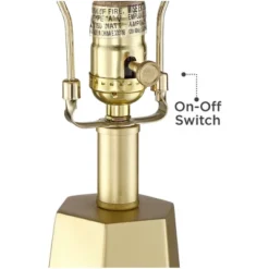 360 Lighting Julie Modern Table Lamps 27 1/2" Tall Set Of 2 Faux Marble Gold Tapered Column Fabric Drum Shade For Bedroom Living Room Bedside Office 13 360 Lighting Julie Modern Table Lamps 27 1/2" Tall Set Of 2 Faux Marble Gold Tapered Column Fabric Drum Shade For Bedroom Living Room Bedside Office -360 Lighting Outlet Store GUEST 151325f2 a8f0 4a2d aa43 83aca188132b