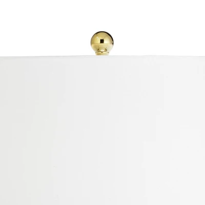 360 Lighting Maceao Modern Table Lamps 28" Tall Set Of 2 White Faux Marble Tapered Drum Shade For Bedroom Living Room Bedside Nightstand Office House 2 360 Lighting Maceao Modern Table Lamps 28" Tall Set Of 2 White Faux Marble Tapered Drum Shade For Bedroom Living Room Bedside Nightstand Office House - Image 2