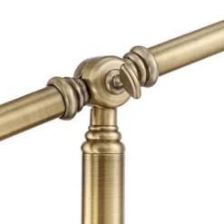 360 Lighting Dawson Traditional Pharmacy Floor Lamp 55" Tall Brass Metal Adjustable Boom Arm Dome Head For Living Room Reading Bedroom Office -360 Lighting Outlet Store GUEST 245ef522 985f 4b95 8f20 5bef126a822b