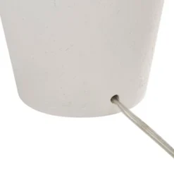 360 Lighting Modern Table Lamps 26" High Set Of 2 White Gourd Fabric Tapered Drum Shade For Bedroom Living Room House Home Bedside Nightstand Office -360 Lighting Outlet Store GUEST 3592c3b8 fa13 4752 9f11 0ae0f8c99304