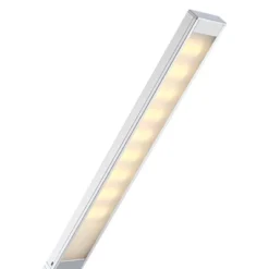 360 Lighting Jett Modern Desk Lamp 16 1/2" High Silver With USB Port And Nightlight LED Dimmer Touch On Off For Bedroom Bedside Nightstand Family Home -360 Lighting Outlet Store GUEST 4b97809e af18 47a3 9620 271ed817c8f3