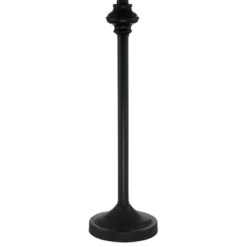 360 Lighting Carter Rustic Farmhouse 3 Piece Table Floor Lamp Set Black Metal Cream Fabric Tapered Drum Shade For Living Room Bedroom Office House -360 Lighting Outlet Store GUEST 4e3a7ef4 7ea9 41da b1c2 494c47b18403