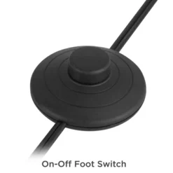 360 Lighting Rayna Mid Century Modern Downbridge Floor Lamp 61 1/2" Tall Black Gold Metal Off White Linen Drum Shade For Living Room Reading Bedroom -360 Lighting Outlet Store GUEST 5a6101ce b790 4952 9185 aaecadfd32c7