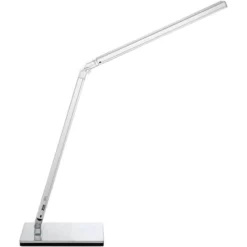 360 Lighting Jett Modern Desk Lamp 16 1/2" High Silver With USB Port And Nightlight LED Dimmer Touch On Off For Bedroom Bedside Nightstand Family Home -360 Lighting Outlet Store GUEST 5b454fdb 57a2 4bda 82b6 9f00f63f2538