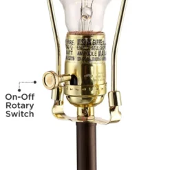 360 Lighting Todd Modern Table Lamps 30" Tall Set Of 2 Bronze With USB And AC Power Outlet In Base Oatmeal Shade For Bedroom Living Room Bedside Desk -360 Lighting Outlet Store GUEST 5d9ec55c a11e 4e96 a6dc fe3d458cff79