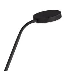 360 Lighting Taylor Modern Torchiere Floor Lamp With Side Light 72" Tall Satin Black LED Adjustable For Living Room Reading Bedroom Office House Home -360 Lighting Outlet Store GUEST 6f21373a d8c6 487e 9899 51cfaeadedc3