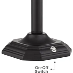 360 Lighting Grady Traditional Piano Banker Desk Lamp 16 1/2" High Black LED Adjustable Bronze Metal Shade For Bedroom Bedside Nightstand Kids Desk -360 Lighting Outlet Store GUEST 78bbf017 ad24 48d6 9a0d 9793536a44af