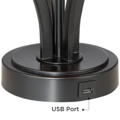 360 Lighting Heather Modern Table Lamps Set Of 2 With Square Risers 27 1/4" Tall Dark Iron USB Charging Port Burlap Drum Shade For Bedroom Living Room 7 360 Lighting Heather Modern Table Lamps Set Of 2 With Square Risers 27 1/4" Tall Dark Iron USB Charging Port Burlap Drum Shade For Bedroom Living Room -360 Lighting Outlet Store GUEST 82b51adb 2657 4bc0 abcb 3b14f25cd442