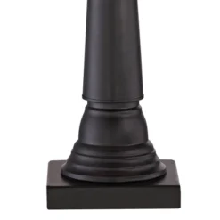 360 Lighting Dolbey Rustic Farmhouse Table Lamps 28" Tall Set Of 2 Bronze Burlap Linen Drum Shade For Bedroom Living Room Bedside Nightstand Office -360 Lighting Outlet Store GUEST 92580b96 bb7d 4e86 a94f ec84e89ad58e