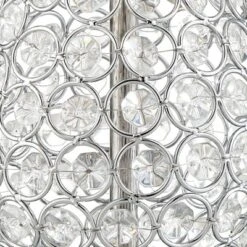 360 Lighting Sergio Modern Accent Table Lamps 23 1/2" High Set Of 2 Acrylic Chrome USB Charging Port White Drum For Bedroom Living Room Bedside Desk -360 Lighting Outlet Store GUEST 93df4883 5585 487f 9c5d 6e990a7cb42c