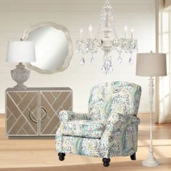 360 Lighting Vintage Shabby Chic Floor Lamp 60" Tall Antique White Washed Natural Linen Fabric Drum Shade For Living Room Reading Bedroom Office -360 Lighting Outlet Store GUEST 95b51efb 58ed 4141 ba62 1a3b3fb2f9ff