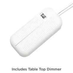 360 Lighting Camile Modern Table Lamps 25" High Set Of 2 Brushed Nickel With Table Top Dimmers USB Charging Port Off White Drum Shade For Office Desk -360 Lighting Outlet Store GUEST 9788a20e 45fd 4ffc 85d2 14976068c2fe