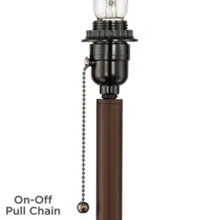 360 Lighting Caper Modern Floor Lamps With Tray Table 60 1/2" Tall Set Of 2 Bronze USB And Outlet Off White Fabric Drum Shade For Living Room Bedroom -360 Lighting Outlet Store GUEST 99bab571 4dc8 420c 8cdf fbdbe0be00db