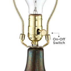 360 Lighting Emma Modern Mid Century Accent Table Lamp 21" High Wood Brown Ceramic Oatmeal Drum Shade For Bedroom Living Room Bedside Nightstand Home 11 360 Lighting Emma Modern Mid Century Accent Table Lamp 21" High Wood Brown Ceramic Oatmeal Drum Shade For Bedroom Living Room Bedside Nightstand Home -360 Lighting Outlet Store GUEST a1230d35 dfeb 4b34 8a51 2316768f8399