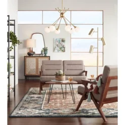 360 Lighting Andi Modern Mid Century Table Lamp 24 1/2" High Hammered Brown Ceramic Red Oak Wood Off White Shade For Bedroom Living Room Bedside Desk -360 Lighting Outlet Store GUEST aab21649 57f8 42aa ac27 f85c87fb15a8