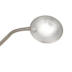 360 Lighting Canby Modern Torchiere Floor Lamp With Side Light 72" Tall Brushed Nickel Dimmable LED For Living Room Reading Bedroom Office House Home -360 Lighting Outlet Store GUEST abeb7cc2 6d52 4fdd bd35 b16bf10ab98f