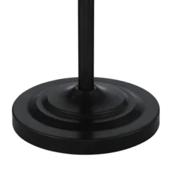 360 Lighting Carter Rustic Farmhouse 3 Piece Table Floor Lamp Set Black Metal Cream Fabric Tapered Drum Shade For Living Room Bedroom Office House -360 Lighting Outlet Store GUEST b390fed4 31a6 481d b0d1 859274bb9bbc