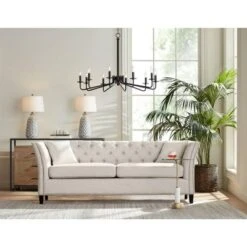 360 Lighting Carlton Modern Table Lamps 28 1/4" Tall Set Of 2 Gray Wash Off White Fabric Drum Shade For Bedroom Living Room Bedside Nightstand Office -360 Lighting Outlet Store GUEST b9242202 a6a9 42d8 9219 e1107aeca457