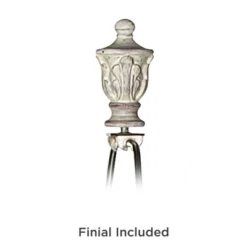 360 Lighting Vintage Shabby Chic Floor Lamp 60" Tall Antique White Washed Burlap Drum Shade For Living Room Reading Bedroom Office -360 Lighting Outlet Store GUEST bc9d9687 63ac 4491 8ad3 56179977d382