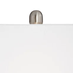 360 Lighting Todd 30" Tall Large Modern End Table Lamps Set Of 2 USB Port AC Power Outlet Silver Brushed Nickel Finish Metal Living Room Charging -360 Lighting Outlet Store GUEST c309bc41 a066 4a88 a860 0e1efd09fa7d