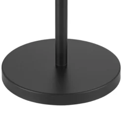 360 Lighting Karis Modern Downbridge Floor Lamp 62 1/2" Tall Matte Black Metal Clear Glass Shade For Living Room Reading Bedroom Office House Home -360 Lighting Outlet Store GUEST c7054693 de82 411a 9716 8cb5f303abff