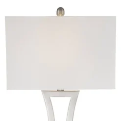 360 Lighting Roxie Modern Table Lamps 31" Tall Set Of 2 Brushed Nickel Metal Off White Fabric Rectangular Shade For Bedroom Living Room Bedside Office 8 360 Lighting Roxie Modern Table Lamps 31" Tall Set Of 2 Brushed Nickel Metal Off White Fabric Rectangular Shade For Bedroom Living Room Bedside Office -360 Lighting Outlet Store GUEST cb687958 f49e 454f 9a48 74a4f6b44d1d