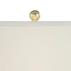 360 Lighting Simone Modern Table Lamps 28" Tall Set Of 2 Gold Metal With USB Charging Port White Rectangular Shade For Bedroom Living Room Nightstand -360 Lighting Outlet Store GUEST cbcbd37d f81a 4c26 8089 92ece80d8ab6