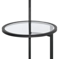 360 Lighting Modern Floor Lamp With Table Glass 62" Tall Black White Fabric Drum Shade For Living Room Reading Bedroom Office 10 360 Lighting Modern Floor Lamp With Table Glass 62" Tall Black White Fabric Drum Shade For Living Room Reading Bedroom Office -360 Lighting Outlet Store GUEST dcd5ba9c 66b1 45c0 98ff c44172788a77