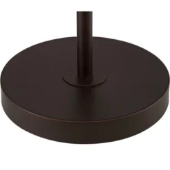 360 Lighting Caper Modern Floor Lamp With Tray Table 60 1/2" Tall Bronze USB And AC Power Outlet Off White Fabric Drum Shade For Living Room Office -360 Lighting Outlet Store GUEST dd881dea 6e63 427f a613 e1770e2cdf2d