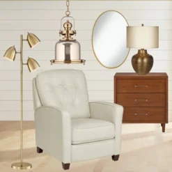 360 Lighting Aaron Mid Century Modern Tree Floor Lamp 64" Tall Aged Brass 3 Light Adjustable Dome Shade For Living Room Reading Bedroom Office House -360 Lighting Outlet Store GUEST e28a164e a7dc 4e53 9c2c ab45ec30be2e