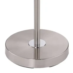 360 Lighting Caper Modern Floor Lamps With Tray Table 60 1/2" Tall Set Of 2 Brushed Nickel USB And Outlet Off White Fabric Drum Shade For Living Room -360 Lighting Outlet Store GUEST e62e9977 4964 4a52 a847 59a86fab97f2