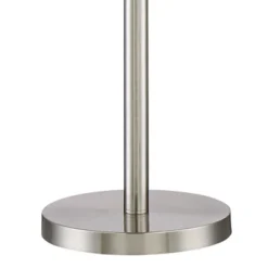 360 Lighting Jordan Modern Torchiere Floor Lamp With Side Lights 71 1/2" Tall Brushed Nickel Alabaster Glass Shade For Living Room Reading Bedroom -360 Lighting Outlet Store GUEST ea75f685 cdd1 4f16 8982 52be0d01544b