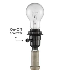 360 Lighting Claude Rustic Farmhouse Accent Table Lamps 21" High Set Of 2 Beige Washed Linen Drum Shade For Bedroom Living Room Bedside Nightstand -360 Lighting Outlet Store GUEST f393cb49 cd61 4994 9428 53caa4641b22